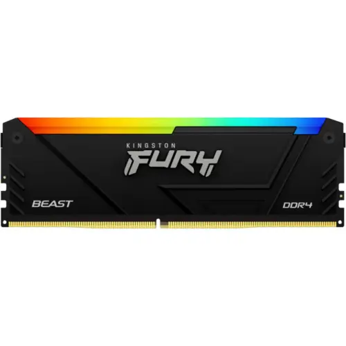 Модуль пам'яті для комп'ютера DDR4 32GB 3200 MHz Beast RGB Kingston Fury (ex.HyperX) (KF432C16BB2A/32)