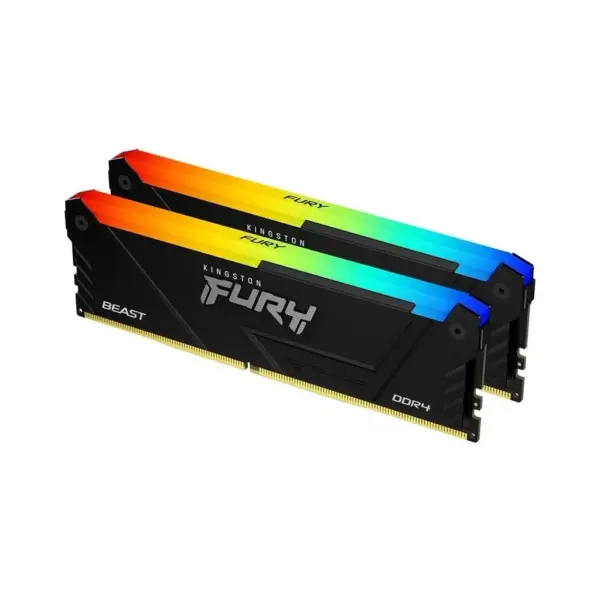 Модуль пам'яті для комп'ютера DDR4 32GB (2x16GB) 3600 MHz FURY Beast RGB Kingston Fury (ex.HyperX) (KF436C18BB2AK2/32) Модуль пам'яті для комп'ютера DDR4 32GB (2x16GB) 3600 MHz FURY Beast RGB Kingston Fury (ex.HyperX) (KF436C18BB2AK2/32)