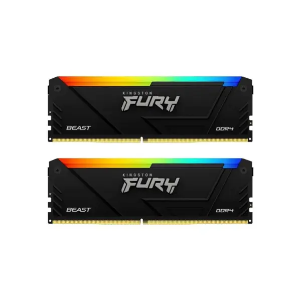 Модуль пам'яті для комп'ютера DDR4 32GB (2x16GB) 3600 MHz FURY Beast RGB Kingston Fury (ex.HyperX) (KF436C18BB2AK2/32) Модуль пам'яті для комп'ютера DDR4 32GB (2x16GB) 3600 MHz FURY Beast RGB Kingston Fury (ex.HyperX) (KF436C18BB2AK2/32)