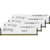 Модуль пам'яті для комп'ютера DDR5 128GB (4x32GB) 5600 MHz FURY Beast White Kingston Fury (ex.HyperX) (KF556C40BWK4-128)