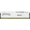 Модуль пам'яті для комп'ютера DDR5 16GB 5200 MHz FURY Beast White Kingston Fury (ex.HyperX) (KF552C40BW-16)