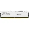 Модуль пам'яті для комп'ютера DDR5 32GB 5200 MHz FURY Beast White Kingston Fury (ex.HyperX) (KF552C40BW-32)