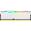 Модуль пам'яті для комп'ютера DDR5 32GB 5600 MHz FURY Beast White RGB Kingston Fury (ex.HyperX) (KF556C40BWA-32) Модуль пам'яті для комп'ютера DDR5 32GB 5600 MHz FURY Beast White RGB Kingston Fury (ex.HyperX) (KF556C40BWA-32)