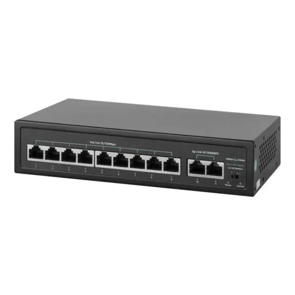 Комутатор мережевий Greenvision GV-016-D-09+2P Комутатор мережевий Greenvision GV-016-D-09+2P