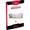 Модуль пам'яті для комп'ютера DDR5 32GB 6400 MHz Renegade White XMP Kingston Fury (ex.HyperX) (KF564C32RW-32)