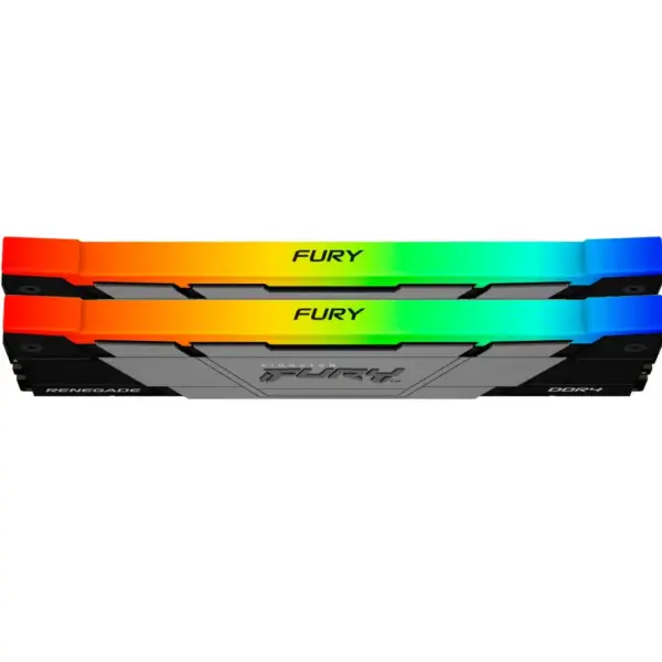 Модуль пам'яті для комп'ютера DDR4 32GB (2x16GB) 3200 MHz RenegadeRGB Kingston Fury (ex.HyperX) (KF432C16RB12AK2/32)