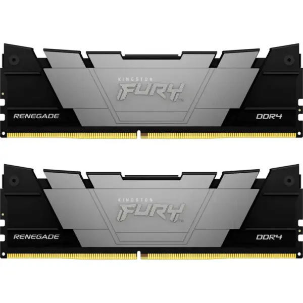 Модуль пам'яті для комп'ютера DDR4 64GB (2x32GB) 3600 MHz Renegade Black Kingston Fury (ex.HyperX) (KF436C18RB2K2/64)