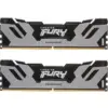 Модуль пам'яті для комп'ютера DDR5 96GB (2x48GB) 6400 MHz Renegade Silver XMP Kingston Fury (ex.HyperX) (KF564C32RSK2-96)