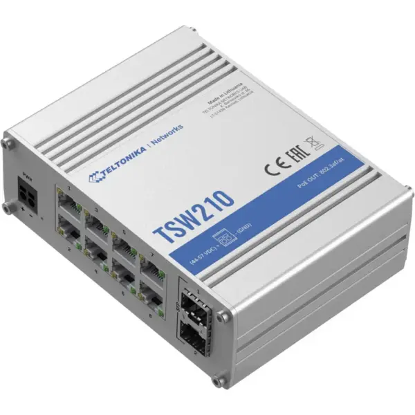 Комутатор мережевий Teltonika TSW210 Комутатор мережевий Teltonika TSW210