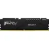 Модуль пам'яті для комп'ютера DDR5 8GB 5200 MHz Beast Black Kingston Fury (ex.HyperX) (KF552C40BB-8)