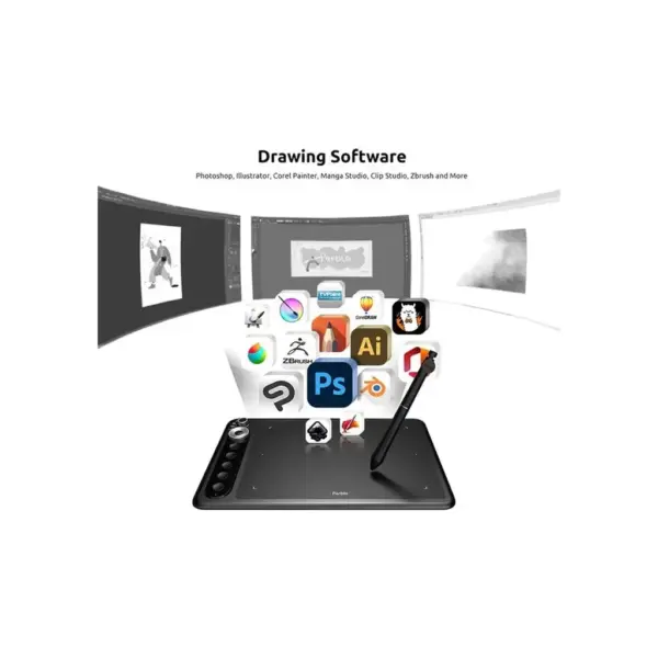 Графічний планшет Parblo Intangbo X7 Black (INTANGBOX7)