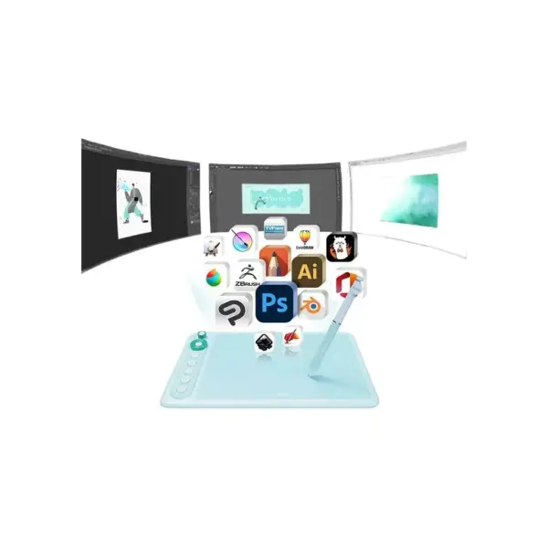 Графічний планшет Parblo Intangbo X7 Green (INTANGBOX7G)