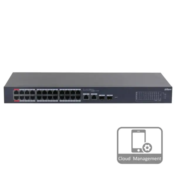 Комутатор мережевий Dahua DH-CS4226-24ET-240 Комутатор мережевий Dahua DH-CS4226-24ET-240