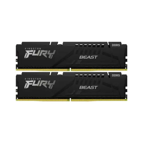 Модуль пам'яті для комп'ютера DDR5 32GB (2x16GB) 6000 MHz Fury Beast Black Kingston Fury (ex.HyperX) (KF560C36BBE2K2-32) Модуль пам'яті для комп'ютера DDR5 32GB (2x16GB) 6000 MHz Fury Beast Black Kingston Fury (ex.HyperX) (KF560C36BBE2K2-32)