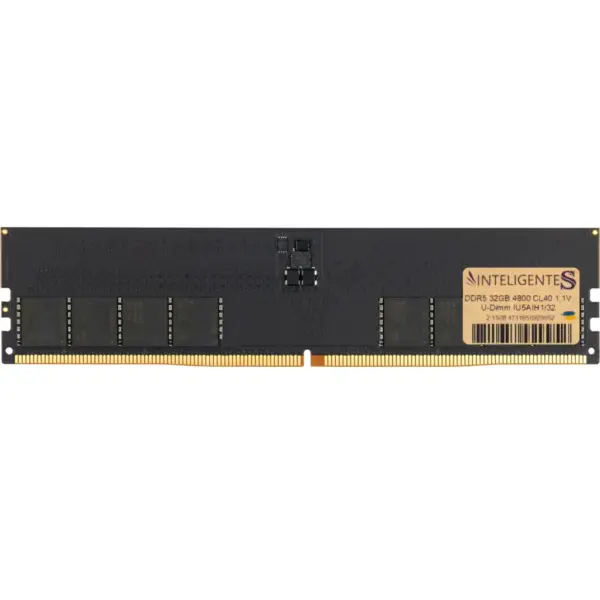 Модуль пам'яті для комп'ютера DDR5 32GB 4800 MHz INTELIGENTES (IU5AIH1/32)