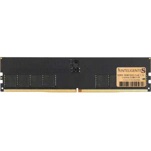 Модуль пам'яті для комп'ютера DDR5 16GB 5200 MHz INTELIGENTES (IU5BII1/16)