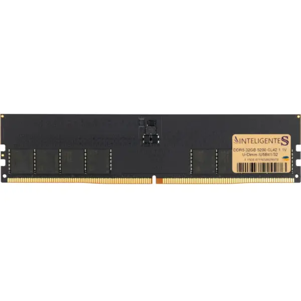 Модуль пам'яті для комп'ютера DDR5 32GB 5200 MHz INTELIGENTES (IU5BII1/32)