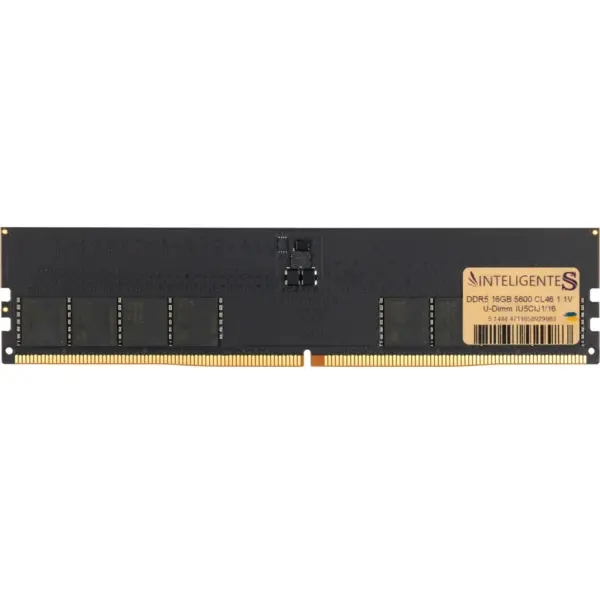 Модуль пам'яті для комп'ютера DDR5 16GB 5600 MHz INTELIGENTES (IU5CIJ1/16)