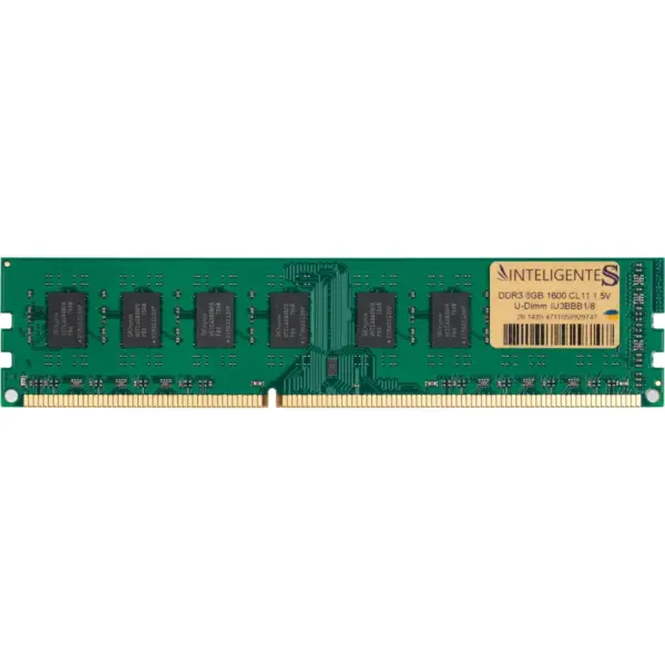 Модуль пам'яті для комп'ютера DDR3 8GB 1600 MHz INTELIGENTES (IU3BBB1/8)