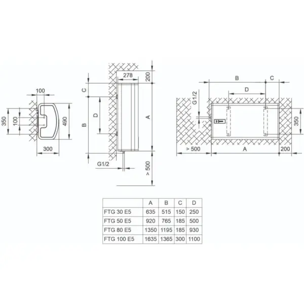 Бойлер TIKI Supr F 100 (FTG100E5SUPR_TIKI) (700154)