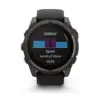 Смарт-годинник Garmin fenix 8 51mm,Saph Solar,CrbnGry Ti/Blk,Blk/PblGryBnd (010-02907-11)