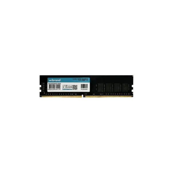 Модуль пам'яті для комп'ютера DDR4 16GB 3200 MHz Wibrand (WI3200DDR4D/16GB) Модуль пам'яті для комп'ютера DDR4 16GB 3200 MHz Wibrand (WI3200DDR4D/16GB)