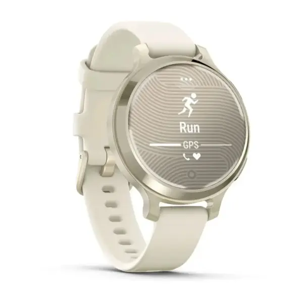 Смарт-годинник Garmin Lily 2 Active, Lunar Gold/Bone, Silicone, (010-02891-00)