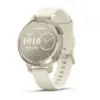 Смарт-годинник Garmin Lily 2 Active, Lunar Gold/Bone, Silicone, (010-02891-00)