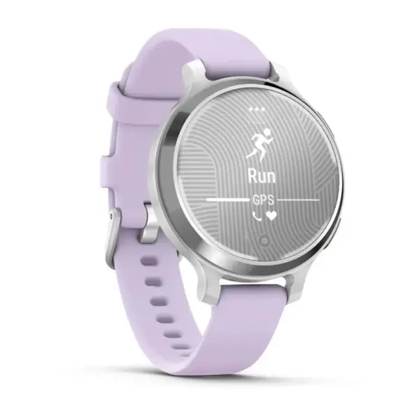 Смарт-годинник Garmin Lily 2 Active, Silver/Jasmine Purple, Silicone, (010-02891-01) Смарт-годинник Garmin Lily 2 Active, Silver/Jasmine Purple, Silicone, (010-02891-01)