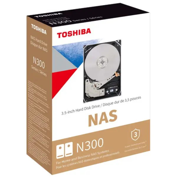 Жорсткий диск 3.5" 14TB N300 Toshiba (HDWG51EUZSVA)