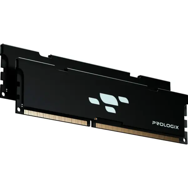 Модуль пам'яті для комп'ютера DDR5 32GB (2x16GB) 6000 MHz Black Prologix (PRO32GB6000B5K)