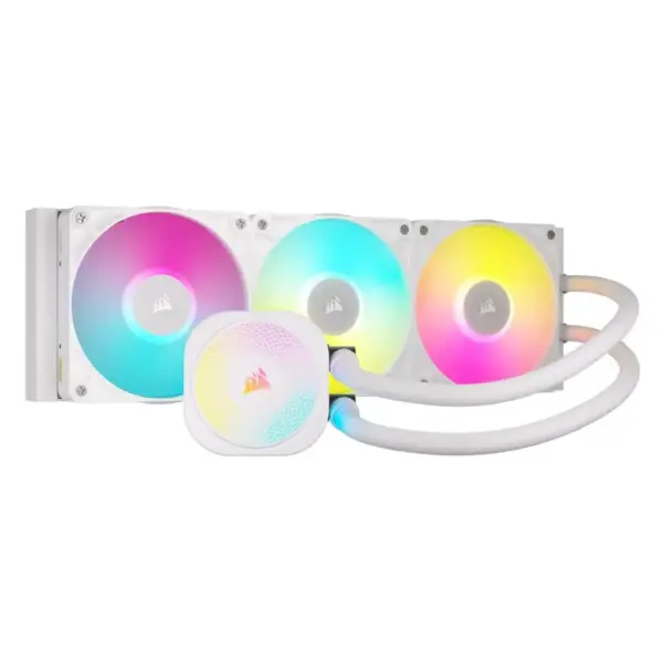 Система рідинного охолодження Corsair iCUE LINK TITAN 360 RX RGB White (CW-9061021-WW)