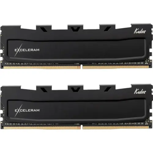 Модуль пам'яті для комп'ютера DDR5 32GB (2x16GB) 6000 MHz Black Kudos eXceleram (EK50320602836CD)