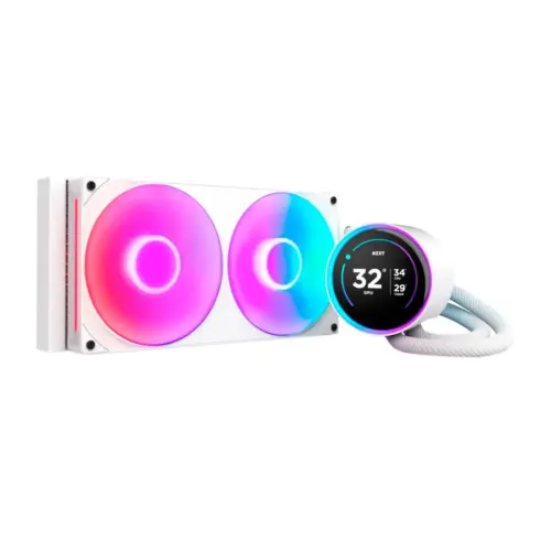 Система рідинного охолодження NZXT Kraken Elite RGB 240mm AIO (RL-KR24E-W2)