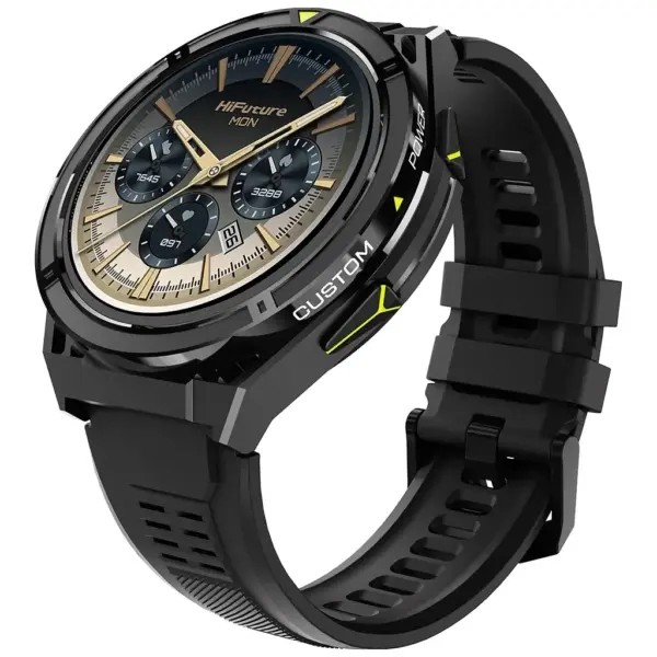 Смарт-годинник HiFuture active black-yellow (active.black-yellow)