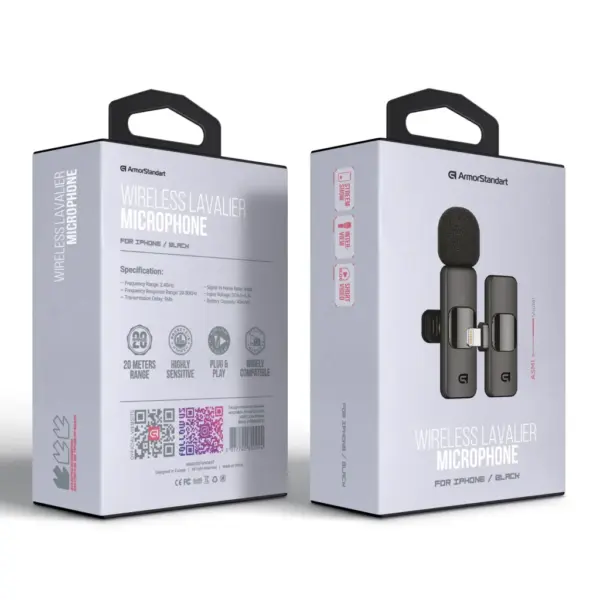 Мікрофон Armorstandart ASM1 для iPhone Black (ARM80099)
