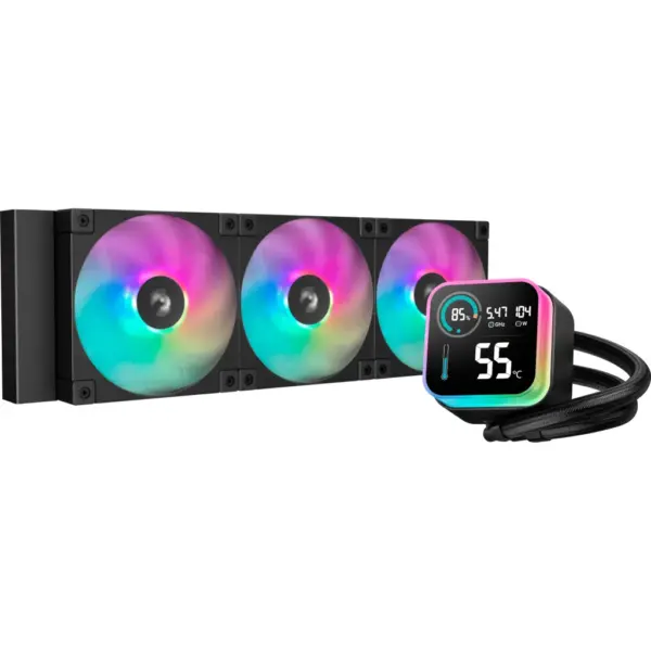 Система рідинного охолодження Deepcool LQ360 Black (R-LQ360-BKLSMW-G-1) Система рідинного охолодження Deepcool LQ360 Black (R-LQ360-BKLSMW-G-1)