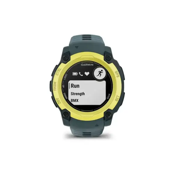 Смарт-годинник Garmin Instinct E, 40 mm, Electric Lime Bezel w/ Twilight Band, GPS смарт-годинник (010-02932-01)
