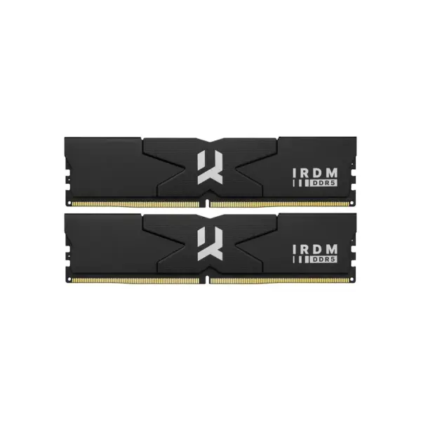 Модуль пам'яті для комп'ютера DDR5 32GB (2x16GB) 6000 MHz IRDM Black Goodram (IR-6000D564L36S/32GDC)