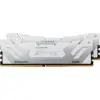 Модуль пам'яті для комп'ютера DDR5 48GB (2x24GB) 8400 MHz Renegade White XMP Kingston Fury (ex.HyperX) (KF584CU40RWK2-48)