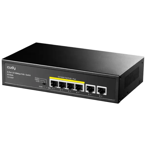 Комутатор мережевий Cudy FS1006P Комутатор мережевий Cudy FS1006P