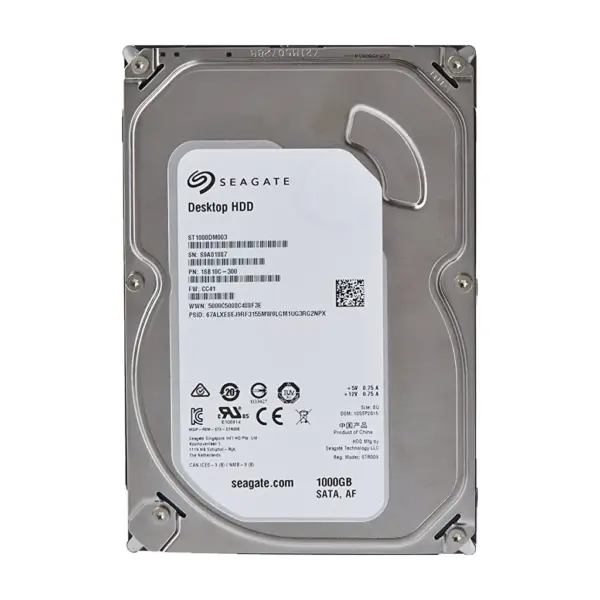 Жорсткий диск 3.5" 1TB Seagate (# ST1000DM003 #) Жорсткий диск 3.5" 1TB Seagate (# ST1000DM003 #)