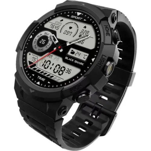 Смарт-годинник Black Shark GS3 Sport BS-W2402 Mist Black (1149171) Смарт-годинник Black Shark GS3 Sport BS-W2402 Mist Black (1149171)