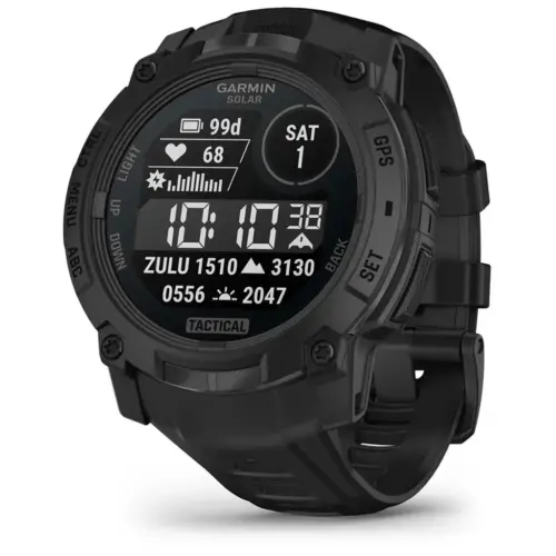 Смарт-годинник Garmin Instinct 3, Tactical, Solar, 50mm, Black,GPS смарт-годинник (010-02935-50)