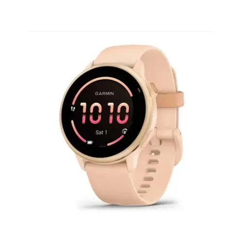 Смарт-годинник Garmin vivoactive 6, Pink Dawn/P. Dawn Metallic, GPS смарт-годинник (010-02985-03)