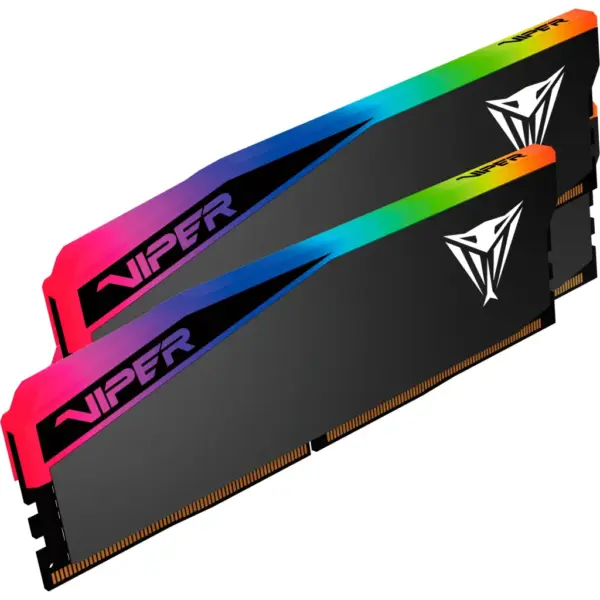 Модуль пам'яті для комп'ютера DDR5 32GB (2x16GB) 6400 MHz Viper Elite 5 Ultra RGB Patriot (VEUR532G6432K)