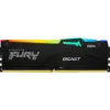 Модуль пам'яті для комп'ютера DDR5 32GB 5600 MHz Beast RGB Black Kingston Fury (ex.HyperX) (KF556C36BBE2A-32)