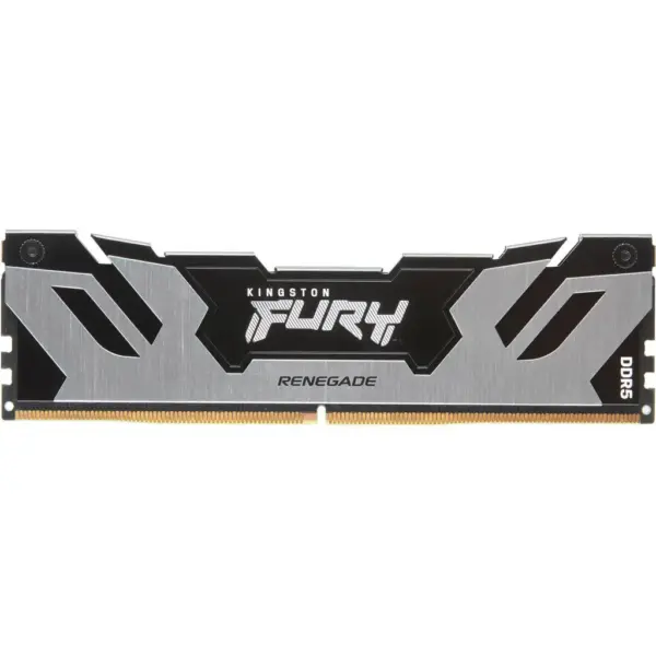 Модуль пам'яті для комп'ютера DDR5 48GB (2x24GB) 8000 MHz Renegade Black/Silver Kingston Fury (ex.HyperX) (KF580C38RSK2-48)