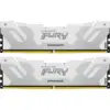 Модуль пам'яті для комп'ютера DDR5 48GB (2x24GB) 8000 MHz Renegade White/Silver Kingston Fury (ex.HyperX) (KF580C38RWK2-48)