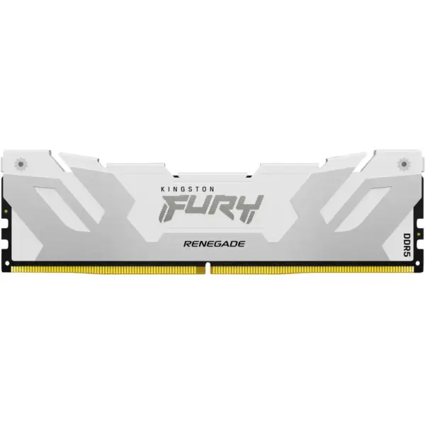 Модуль пам'яті для комп'ютера DDR5 48GB (2x24GB) 8000 MHz Renegade White/Silver Kingston Fury (ex.HyperX) (KF580C38RWK2-48)